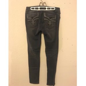 Rock Revival Gray Skinny Jeans